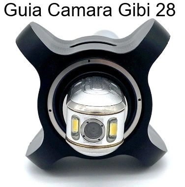 guia cabeza camara Giratoria 28mm GiCam-FH1-FH2 GimateG