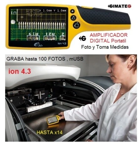 uso amplificador x14 con medidas consulte gimateg