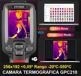 software camara termografica thermalIr guide GimateG 