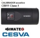 Ir a calibrador acustico Clase-1 Cesva CB011 prevencion riesgos alquiler gimateg