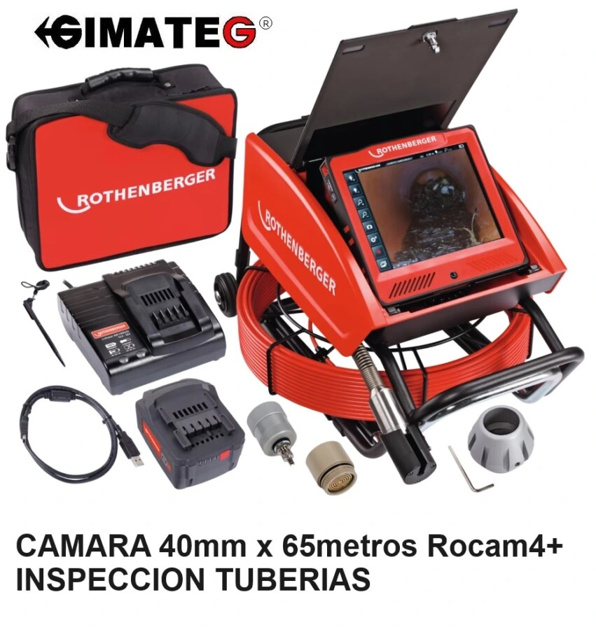 camara inspeccion tubos Rocam4+ 65m gimateg