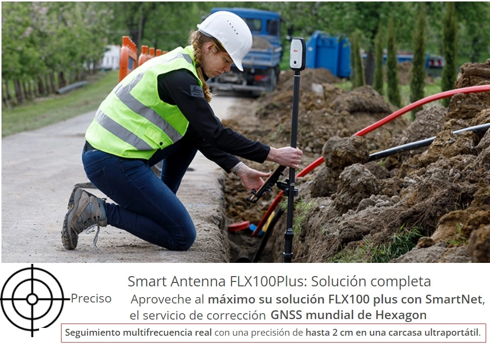 Leica zeno FLX100 smart plus GPS centimetrico gimateg 