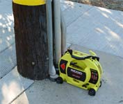 generador frequencias para localizar tubos metal ridgid gimateg