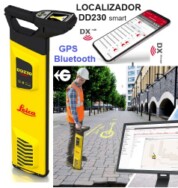 enlaca e localizador instalaciones LEICA DD230 transmisor DA230 gimateg