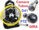 doble camara giratoria y fija para tuberias PTZ gimateg