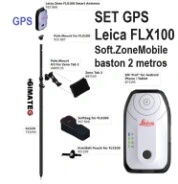 enlace a gps centimetrico leica FLX100 venta alquiler gimateg