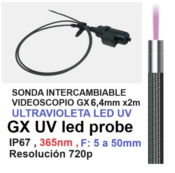 sonda UV ultravioleta articulado 4 ejes GD-GX GimateG