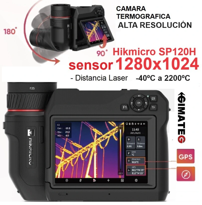 camaras termograficas pro HIKmicro SP120H gimateg