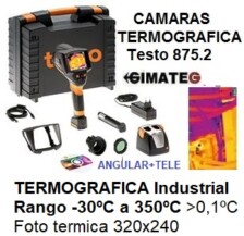 camara termica testo 875.2 sensible para edificios ,gimateg